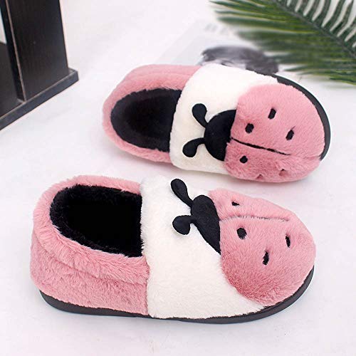Teresamoon Women's Cartoon Shoes Non-Slip Warm Shoes Home Outdoor Shoes (Pink/40-41) - Thumbnail 4