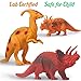 Feroxo Dinosaur Toys Dinosaur Party Supplies - 12 Large & 12 Small Realistic Plastic Toy Dinosaurs Figures with Book Kids Dinosaur Toys Birthday Favors for Boys Girls Figurines Cake Pinata Filler