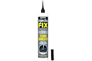 Injectafix 300ml from Floor-Fix Pro - Fix Loose Tiles & Hollow Spots in Squeaky Wood Floors - Strong and Flexible Adhesive for for Trade Grade Floor Repair Without Syringes (Pack of 1)