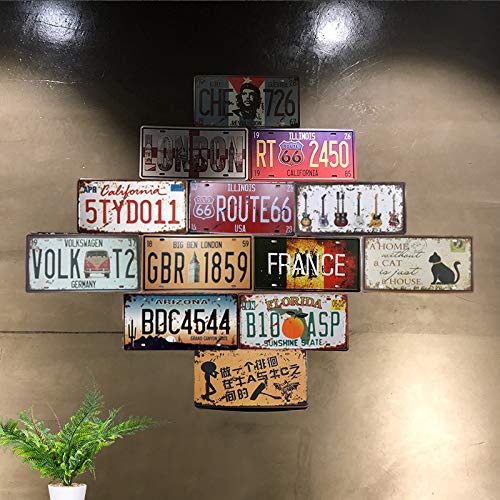 SIGNT 6x12 Inches CA California 5TYD011 Retro Vintage Tin Bar Sign Country Home Decor Wall Decor Car Vehicle License Plate Metal Tin Sign Plaque - Thumbnail 3