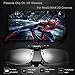 HFORVER 2 PAIRS! Passive Circular Polarized Clip On 3D Glasses For LG SONY 3D TV & MasterImage Disney Digital Cinemas