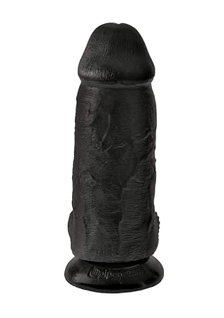 Pipedream - King Cock - mega Dicker realisticher Dildo mit Saugfu? - Schwarz