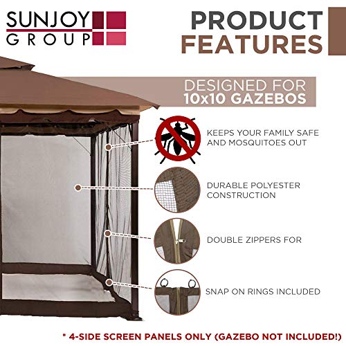 3 Sunjoy+S+GZ001+Mosquito+Netting+Panels