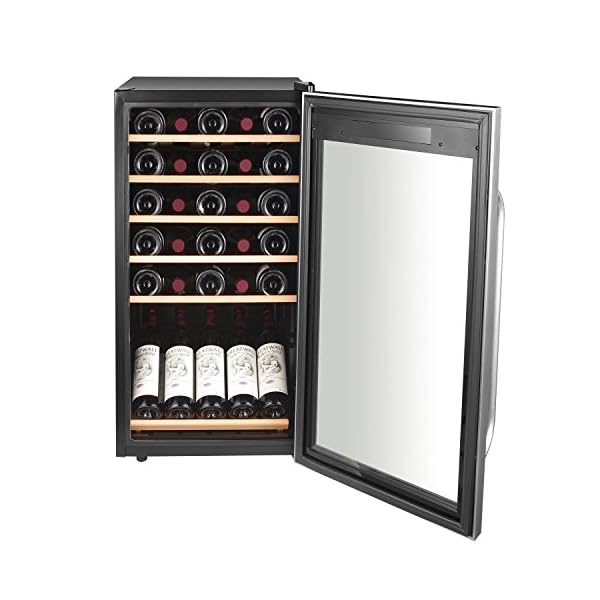Whynter-FWC-341TS-34-Bottle-Freestanding-Wine-Refrigerator-with-Display-Shelf-and-Digital-Control-Stainless-Steel-One-Size