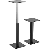 Arbailu Adjustable RV Jack Post, 7-5/8" to 14" Metal Support Column（2 Pack） | Heavy Steel Jack Post,Adjust 7 5/8"-14"; 4" Plates, 1000lbs Load; Stabilizes RV Steps &amp; Wooden Deck Frames