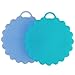 Innerneed Food-grade Antibacterial Silicone Non Stick Dishwashing Dish Brush Sponge Towel Scrubber Kitchen Wash Pot Pan Dish Bowl/Wash Fruit Vegetable (2pcs)