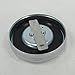 1936 - Early 1973 OE Harley Chrome Vented Motorcycle Gas Tank Cap Bayonet CAM Style - Replaces HD Part # 61103-36 - Chopper Bobber Cafe Racer (36/73 CHR)
