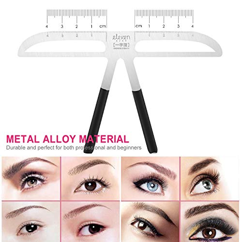 Eyebrow Stencil Ruler for Eyebrows Enhancer Grooming Stencil Shaper Ruler(8)