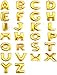 30 Inch Golden Helium Foil balloons Letters A