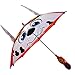 Nickelodeon Boys' Little Paw Patrol Marshall 'Squeeze and Flap' Fun Rainwear Umbrella, red/White, Age 3-7