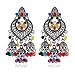 Kofun Earrings, Retro Indian Bollywood Kundan Jhumka Jhumki Drop Earrings Gypsy Fashion Jewelry