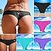 COSYOU Women's Ladies Classic Surf Cheeky Hipster Swimsuit Bikini Bottom(S, Black)