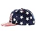 Falari USA American Flag Printed Baseball Cap Snapback Adjustable Size Navy