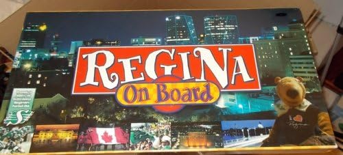 Regina on Board Canadian Board Game