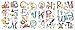 Big Graphic Alphabet Letters Kids Room/Nursery Wall Decal Stickers