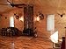 Rustic lantern wall mounted light - Small Rustic by Muskoka Lifestyle Products
