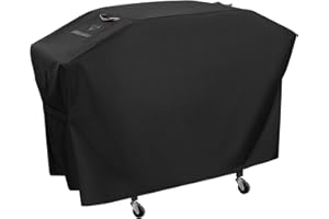 KINGLY Griddle Cover for Blackstone 28 inch Griddle with Hood,Rip-Proof Upgraded Heavy Duty Material Griddle Cover,Waterproof UV & Fade Resistant Flat Top Gas Grill Cover with Strap and Air Vent