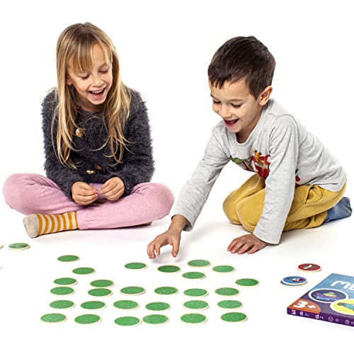Cottify Wooden Memory Game for Toddlers 24 Years with Things That Go
