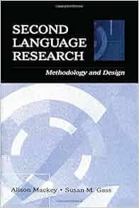 Amazon.com: Second Language Research: Methodology and