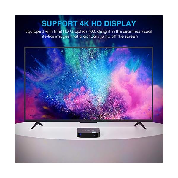 ACEPC Mini-PC, 2GB DDR3L/ 32GB eMMC,Windows 10 (64-Bit) Intel x5-Z8350 HD Graphics Fanless Mini computer, 4K / 2,4 G / 5…