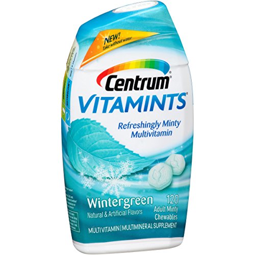 Centrum VitaMints Multivitamin/Multimineral Supplement (Wintergreen Flavor, 120-Count Chewables) Centrum VitaMints Multivitamin/Multimineral Supplement (Wintergreen Flavor, 120-Count Chewables)