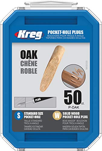 1 Kreg+P+OAK+Plugs+Pockets+50+Pack