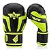 2022 Elite Sports Best Kids Boxing & Kickboxing Gloves for Boys and Girls, Training & Sparring Gloves for Kids. Youth Punching Gloves for Punching Bag, Kickboxing, Muay Thai, MMA (Green, 6 OZ)