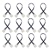 Hitlights LED Connector, 12Pack 10mm 4 Pin RGB LED Strip Connectors - 6Inch Solderless Connectors for 5050 LED Tape Light, Kitchens, Cabinets and More