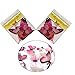 24 PCS Butterfly Wall Decals Butterflies Decor Stickers for Home Decorations Kids Room Bedroom Decor (Pink)
