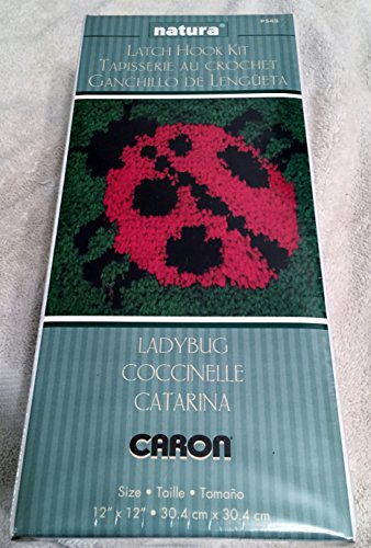 Caron Natura Latch-Hook Kit, Ladybug, 12
