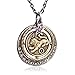 Sweet Romance Leo Zodiac Sign Astrology Pendant Necklace - July and August Birthday Gifts