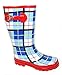 Shoes8teen Womens Classic Rain Boot With Buckle Prints & Solids