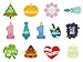 Pearhead Holiday Shaped First Year Holiday Milestone Photo Sharing Baby Belly Stickers