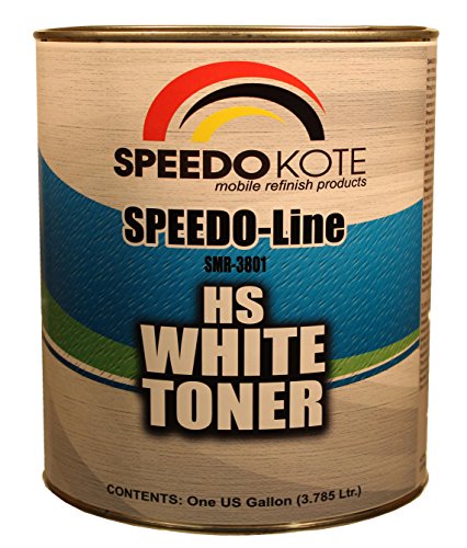 HS White Toner for use in automotive base coat, gallon SMR-3801