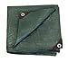 Stansport Medium-Duty Rip-Stop Tarp 10' x 18' - Dark Green (T-1018)