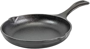 Lodge Chef Collection 10 and 12 Inch Cast Iron Chef Style Skillet Set. Seasoned and Ready for the Stove, Grill or Campfire. Made from Quality Materials for a Lifetime of Sautéing, Frying and Baking