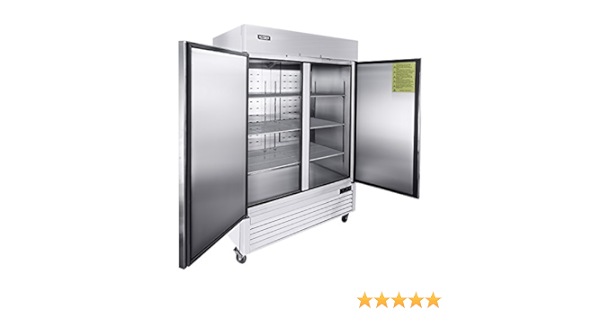 Refrigerador comercial de dos secciones de 54 pulgadas para ...
