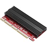 Sinefine NVMe M.2 SSD to PCIe X16/X8/X4 Card with