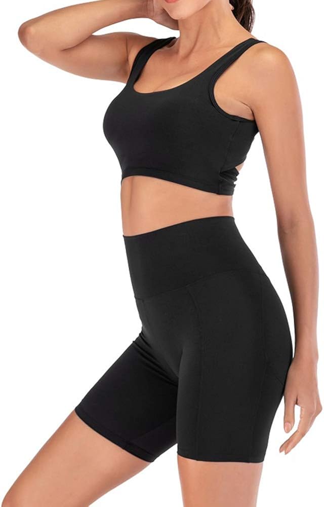 KKKJJJ Workout Clothes Yoga Sets Sports Wear for Women Gym Fitness