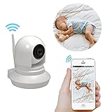 Wireless Security IP Camera WiFi Security Surveillance System Pan/Tilt/Zoom Smart Home Monitoring CCTV Surveillance System 720p HD Night Vision
