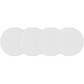 Le Creuset Silicone Coasters (est. 1925), Set of 4, White