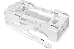 YUUCOO Upgraded 243297609 243297613 Ice Maker Replacement Parts Compatible with Electrolux Refrigerator Ice Maker Assembly, Replace 243297603 243297606 243297607