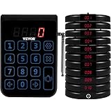 VEVOR R100 Restaurant Pager 10 Coasters Paging