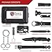 11-in-1 Survival Kit – Survival Gear, Prepper Gear and Supplies for Any Situation – Great for Camping, Hiking, Emergencies and More