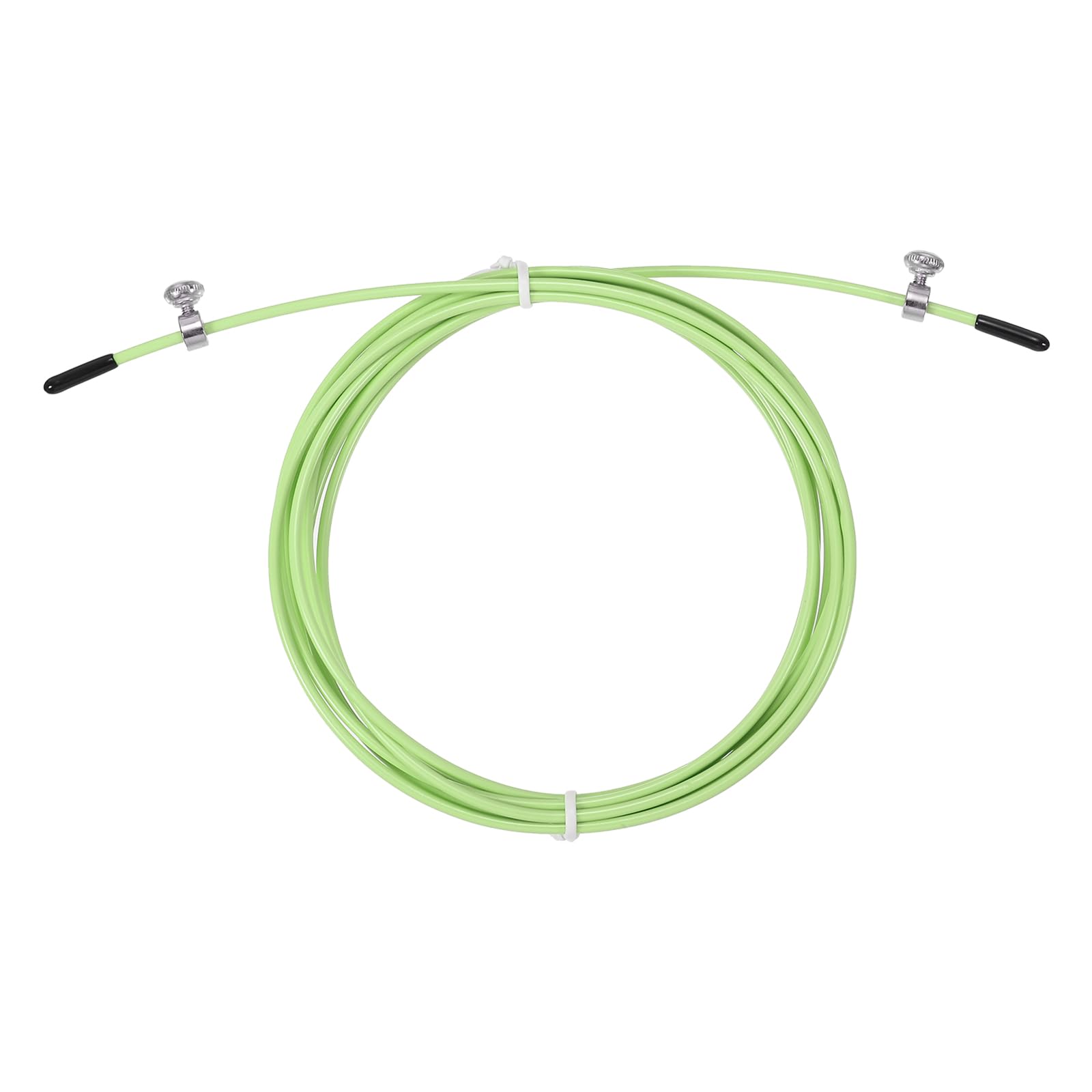 PATIKIL 10Ft Speed Jump Rope Replacement Cable, 2.5mm Professional Skipping Rope Steel Wire Replace for Rope Skipping Training, Light Green