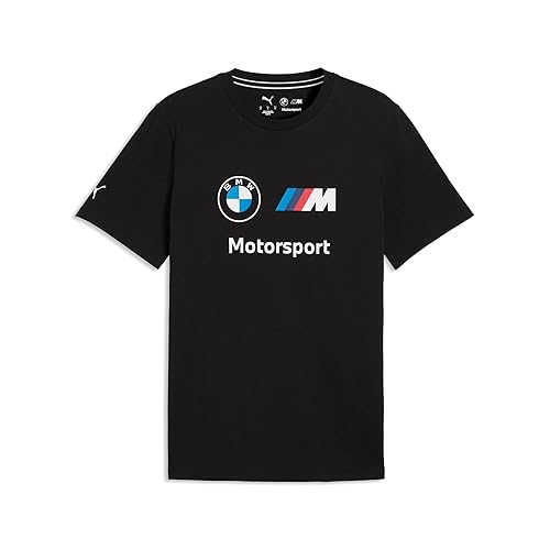 Puma Men's BMW M Motorsport Essentials Logo T-Shirt, Black SS26, Medium BMW MMS Ess Logo Tee - Amazon deal for $24.95