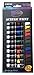 Acrylic Paint Set 12 Color Tubes Uses Include Metal, Canvas, Clay, Ceramic, Fabric,Wood and Craft. Non-Toxic, for Professional Artist, Beginners and Students, Quality Brush Paints