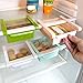 Mini Refrigerator and Fridge Storage Organizer Bins Desk Organizer (White)