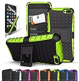 Fire Phone Case, CINEYO(TM) heavy Duty Rugged Dual Layer Case with kickstand (Amazon Fire Phone Case Black) (Black) (Green)