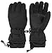 Women's Winter Sportswear Cuffed Snowboard / Snow Gloves,Black Solid,M